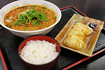 小笠ラーメンセット肉味噌